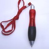 5 Pieces Wide Grip Pens with Lanyard and Refills, Big
