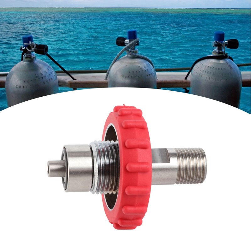 CO2 Cylinder Adapter G5/8 to M16x1.5 Stainless Steel Connector Converter