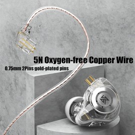 KZ EDX PRO Wired Earbuds Earphones in Ear Monitor 1DD Wired Ear Buds HiFi Deep Bass with 1DD New 10mm Dynamic Driver Over Ear Headset with Detachable Cable