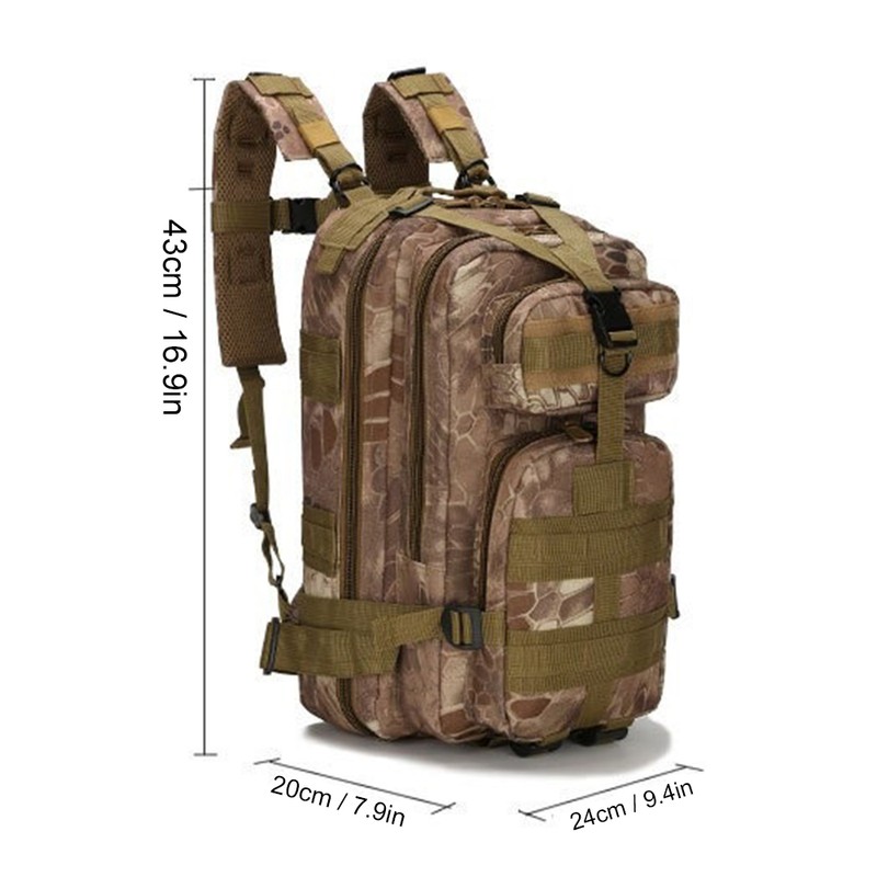 Outdoor Tactical Backpack Molle Assault Pack for Camping Hiking Backpacking