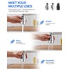 Kitchen Faucet Head Replacement, Pull Down Faucet Spray Head, 3