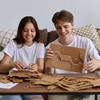 CARTONIC 3D Brain Puzzle - Made from Recycled Cardboard -