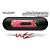 Gothic Punk Pattern Red Decal Style Skin - fits Beats