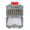 Tivoly 11521572003 Set of 22 Torsion Tin Screwdriver Bits, Contains