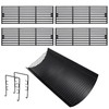 Hiorucet 27 Inches Ash Pan Drip Pan and Grill Grates