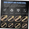 Abaodam 15pcs Heavy Duty Mower Pin Resistant Locking for Farm