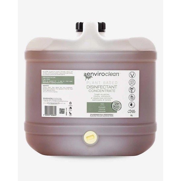 EnviroClean Plant Based Disinfectant Concentrate 15 Litres