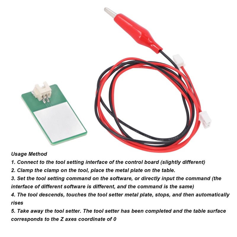 CNC Router Tool Setting Touch Probe Accurate Positioning, Metal Material,
