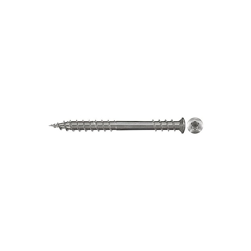 fischer PowerFast Decking Screws 5.5 x 40 Countersunk Head Stainless