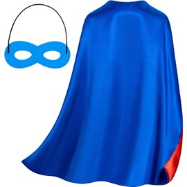 Superhero Capes and Masks for Kids, Kids Superhero Dress Up Sets, DIY Cape and Mask for Party Dress Up Costumes mask Costumes