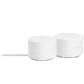 Google WiFi - AC1200 - Mesh WiFi System - WiFi Router - 3000 Sq Ft Coverage - 2 Pack
