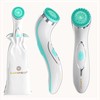 Lumineo Facial Cleansing Brush with Cleansing Gel, for Pore Exfoliating