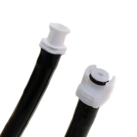 Black Blood Pressure Hose for use with SunTech Veterinary Monitors (4ft (1.2m))