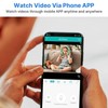 Home Security Camera Dual 2MP Lens Two Way Intercom WiFi