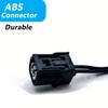 2PCS fuel injector wire pigtail Connector Compatible with Honda Pioneer