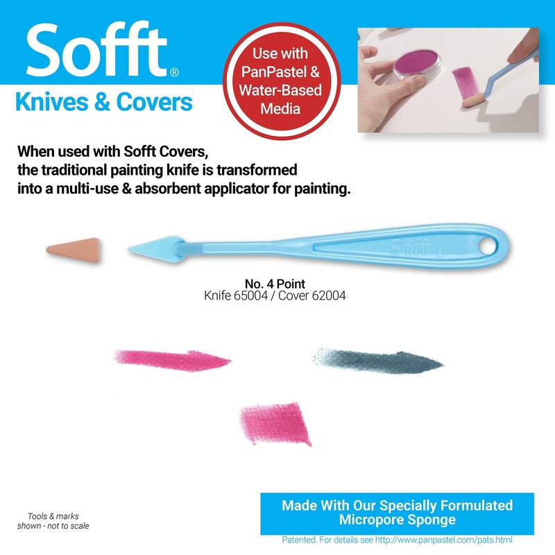 PanPastel Sofft Covers No.4 Point X10