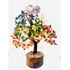 Kristalglobe 7 Chakra Crystal tree, 500 crystal tree, Seven chakra