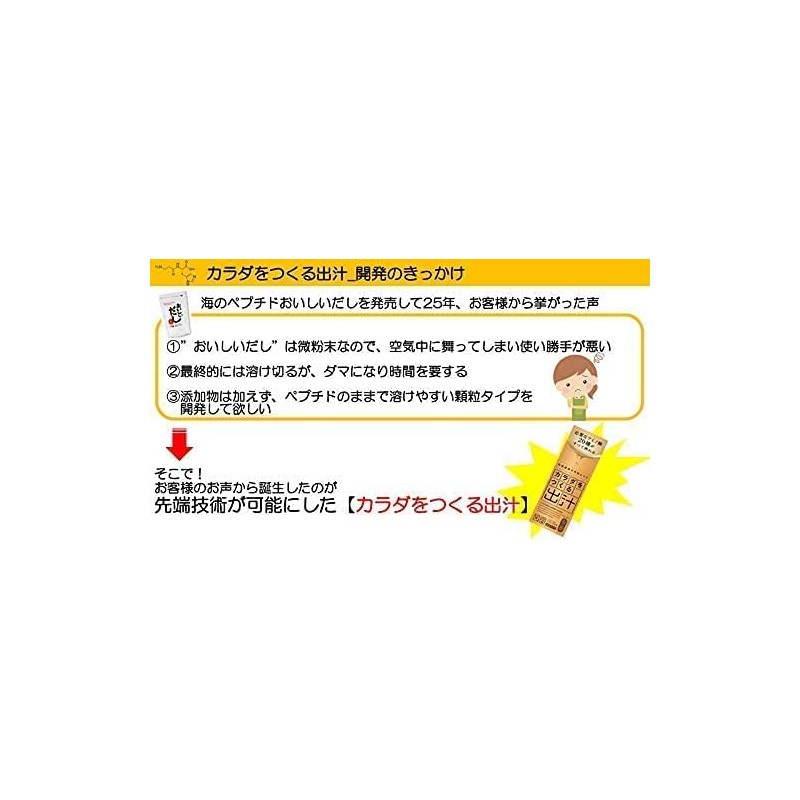 Eight Body Made Possible by Advanced Technology, Soup Stock for