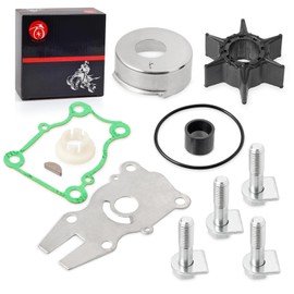Water Pump Impeller Repair Kit For Yamaha 40HP 50HP 60HP P40 C40 F40 F50 F60 Outboard 1995-UP 4-Stroke 2-Stroke 63D-W0078-01-00
