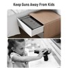HOLEWOR Gun Safe, Biometric Safes for Pistols with LCD Display