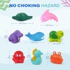 LotFancy Pack of 8 Bath Toys for Baby from 1