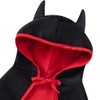 Disfraz de Halloween para perro, capa de vampiro, capa de
