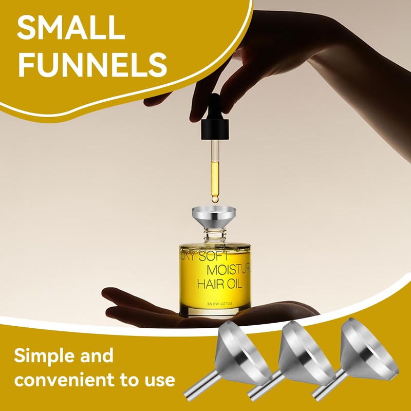 Funnel Small Funnel Stainless Steel Mini Funnel (L)