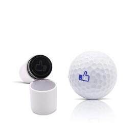 SWVL Sports Thumbs Up/Like Golf Ball Stamp Marker Multiple Designs Faces, Emojis Icons & More