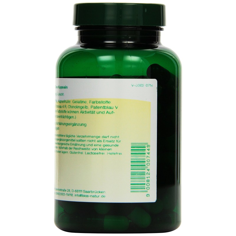 Bios L-Leucin 500 mg, 100 Kapseln, 1er Pack (1 x