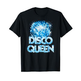 Disco Queen - 70's Disco Themed Vintage Seventies Costume T-Shirt
