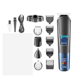 Razors VGR V-108 5 in 1 Mens Grooming Kit Professional Electric Shaver Beard and Nose Hair Trimmer Barber Hair Clipper Set