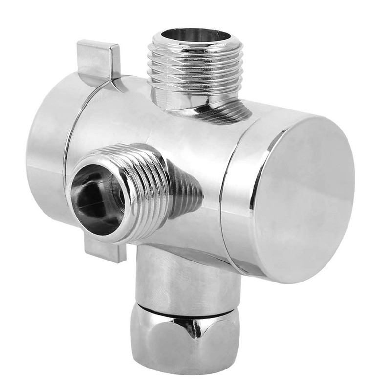 Multifunctional G1/2/2-Way 1/2 International Universal Shower Distributor Outlet Switch Valve