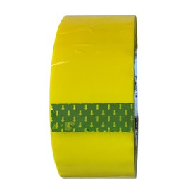 bark and lindy Premium Bright Colored Packing Tape Moving Craft Office 2" Wide by 110 Yards Long 2.0 Mil Thick (Yellow)