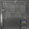 Magnetic Acrylic Chore Chart for Fridge with Weekly and Notes