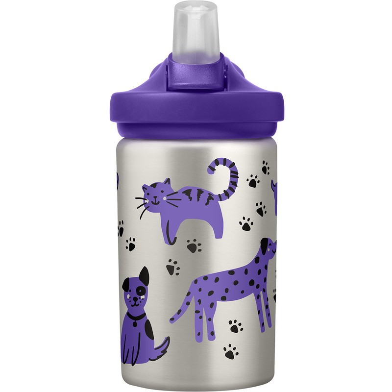 CamelBak Unisex - Babies Eddy+ Water Bottle, Cats & Dogs,