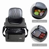 MIER Insulated Lunch Box Insulated Cool Tote Bag Lunch Kit