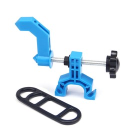 Portable Bicycle Wheel Truing Stand, Bike Rims Adjustment Tools, Mini Simple Compact Lightweight Bike Wheel Repair Tools Tuning Tool Blue