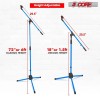 5Core Tripod Mic Stand 4Pcs Adjustable Holder Floor Microphone Boom