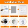 KOHUIPU TV Cable Hider wall kit in wall Cable Management