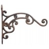 Flag Emotes Decorative Plant Hanger Flower Basket Hook Vine Brown