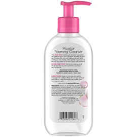 Garnier SkinActive Micellar Foaming Face Wash, For All Skin Types, 6.7 fl oz