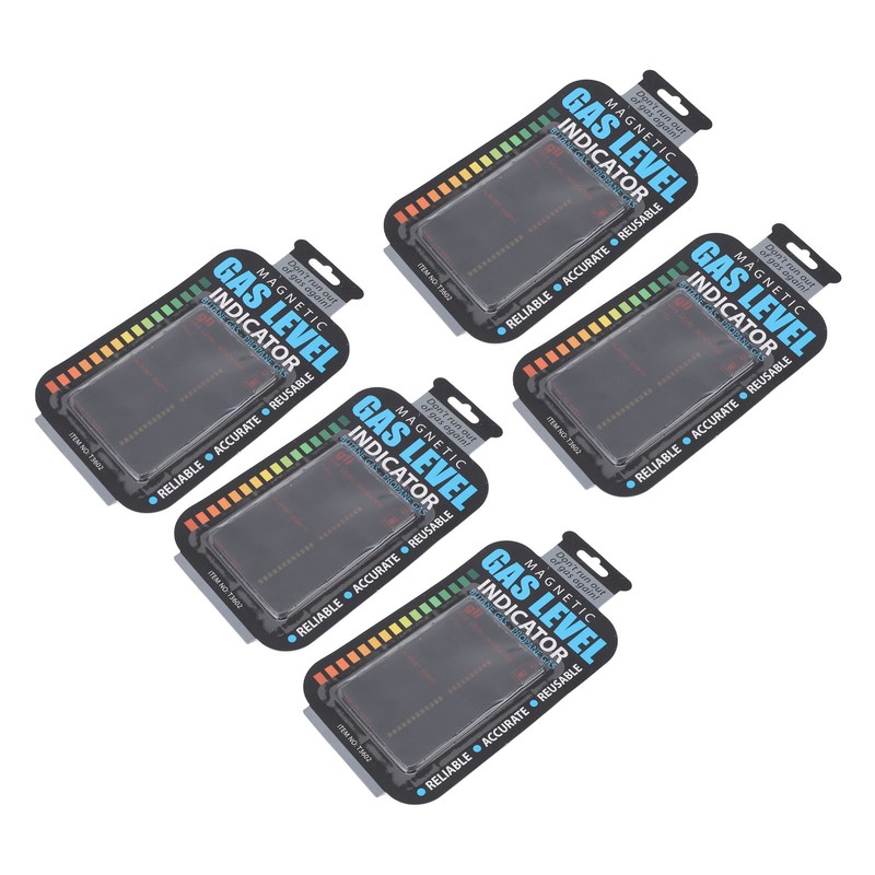 5pcs Gas Level Indicator Portable Magnetic Propane Fuel Level Indicators
