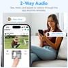 Thybro Magnetic Security Camera Wireless - 2K HD Video, AI