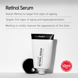 The INKEY List 1% Slow Release Retinol Serum, Targets Wrinkles and Signs of Ageing 30ml, 1 fl oz