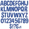 Eureka Blue Alphabet and Numbers Bulletin Board and Classroom Decorations,