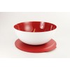 TUPPERWARE Allegra 5.0 L Red White Serving Bowl