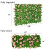 86 York Expandable Fence Privacy Screen Faux Ivy Decorative for