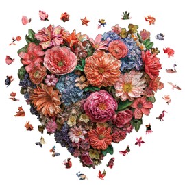 Wooden Puzzle Adults, 200 Pieces Wooden Puzzle Animals for Adults and Children, Unique Animal Shape Puzzle, Wall Decoration for Home