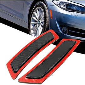 Overun Front Side Marker Fender Bumper Replacement Reflector Smoked Lens Designed for 2011-16 F10/F11 5 Series