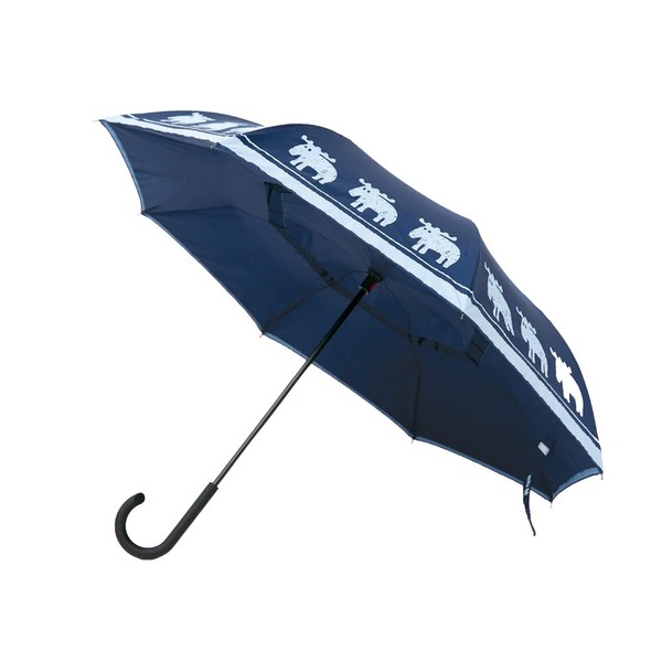 Circusxmoz Indigo EF-UM03IN Inverted Double Layer Umbrella for Rain or Sun